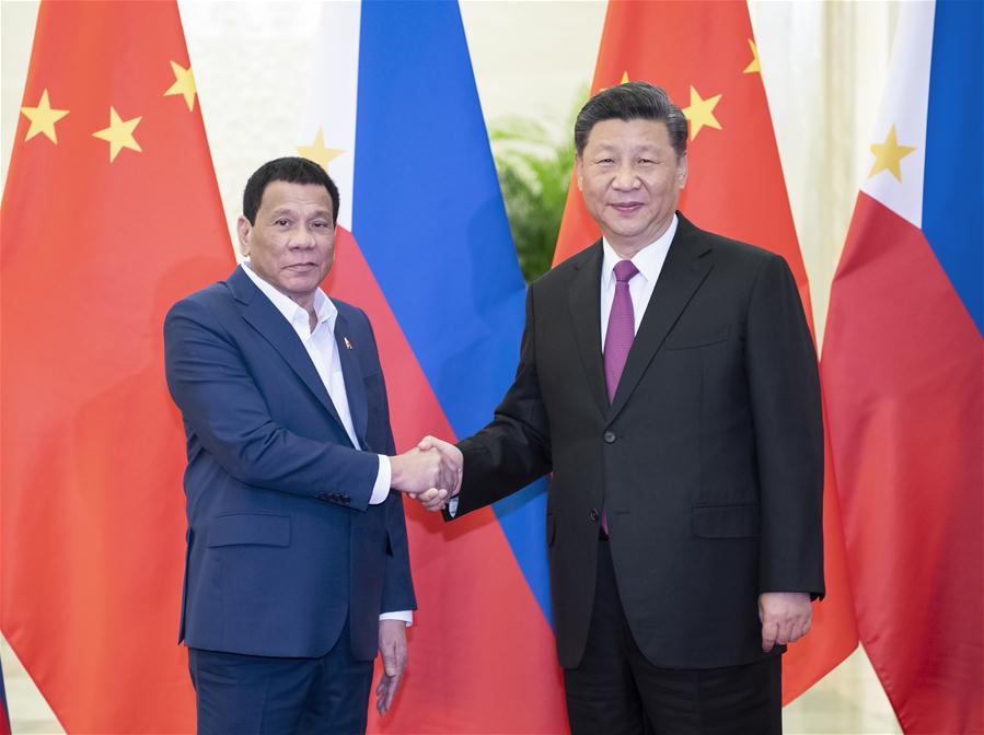 (BRF)CHINA-BEIJING-XI JINPING-PHILIPPINE PRESIDENT-MEETING (CN)