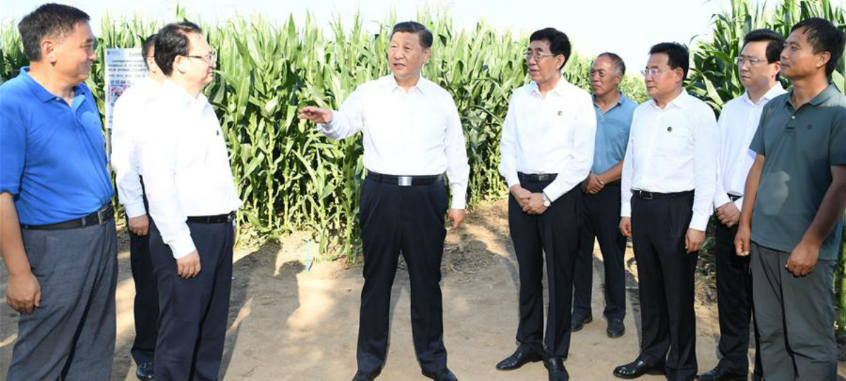 Xi inspeciona Província de Jilin no nordeste da China
