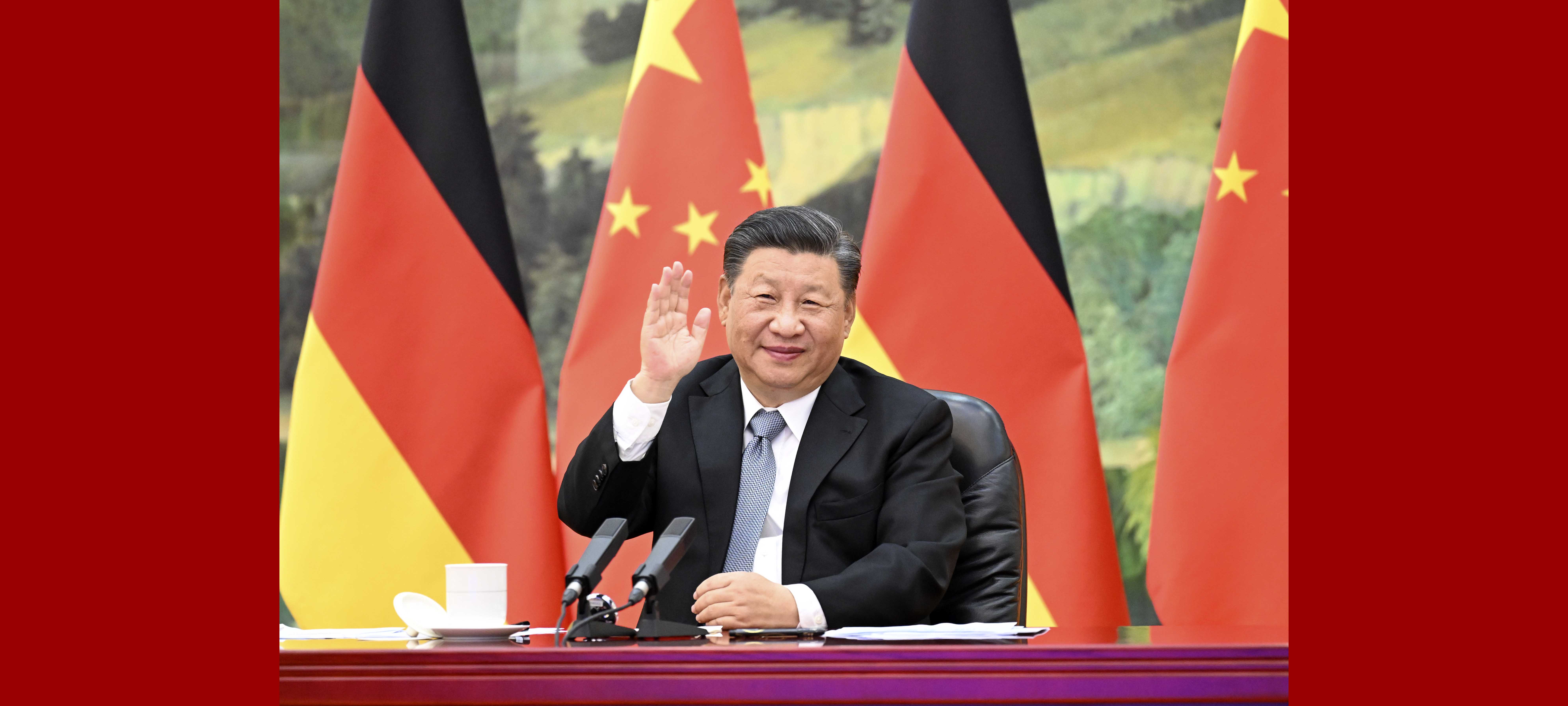 Em videoconferência com Merkel, Xi pede maiores laços com UE e Alemanha