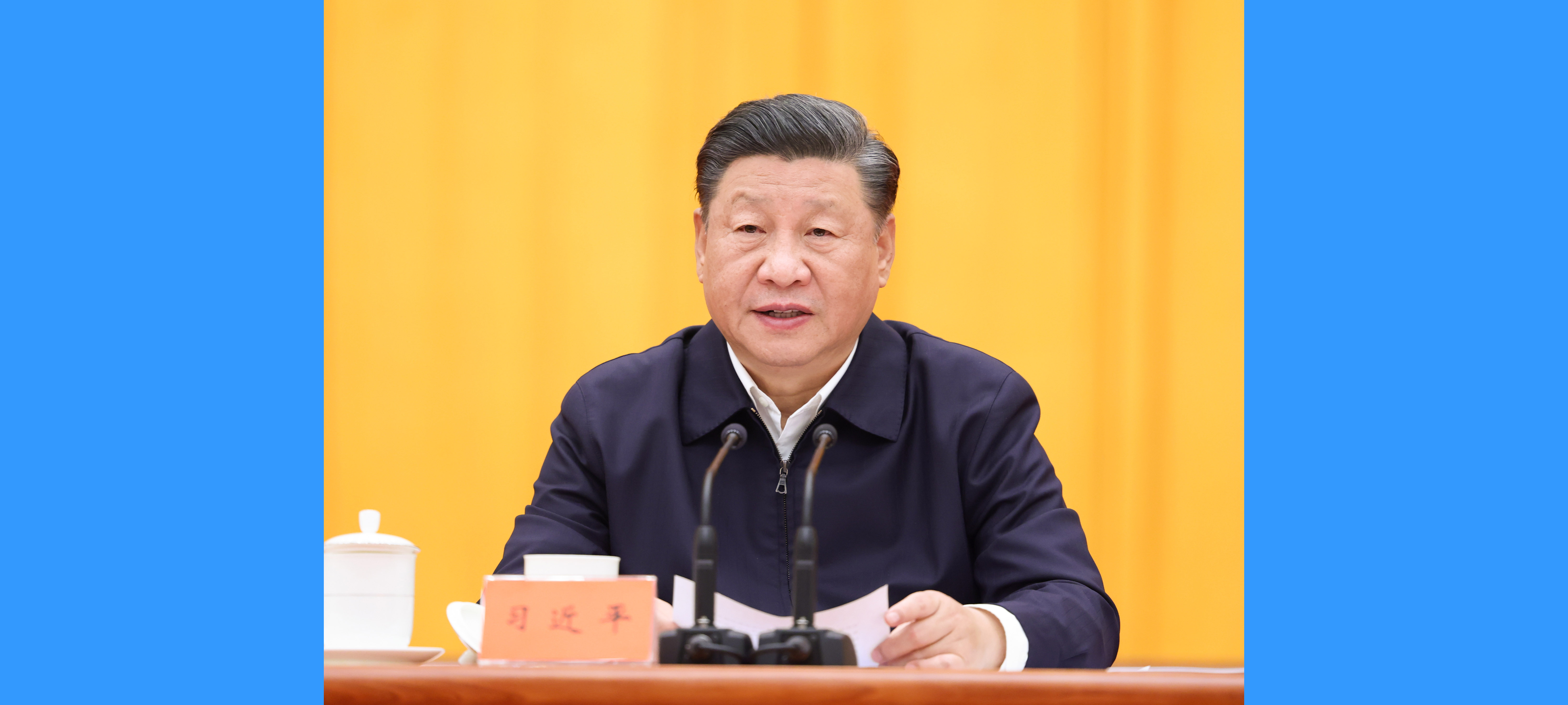 Xi destaca fortalecimento da democracia popular em todo o processo