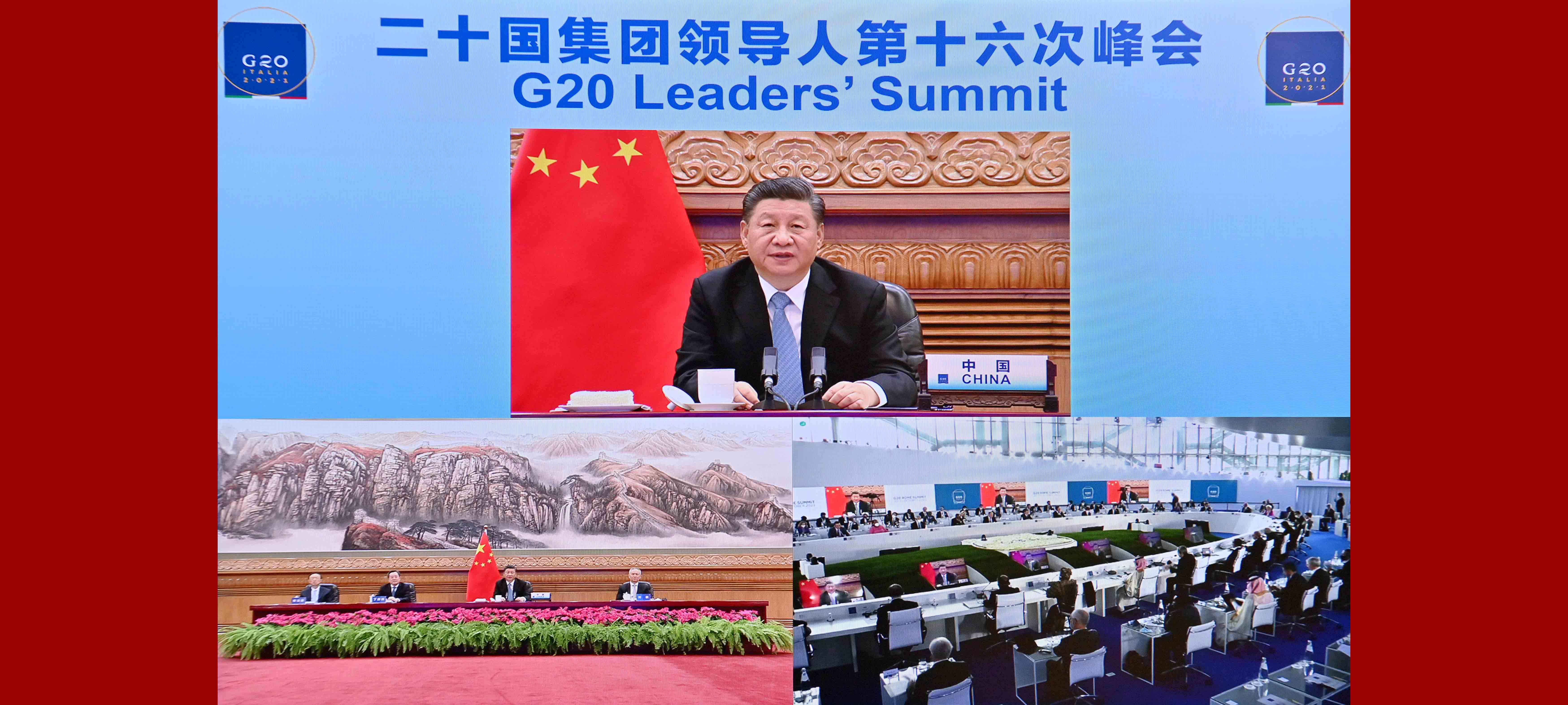 Xi pede ações concretas para enfrentar conjuntamente os desafios globais