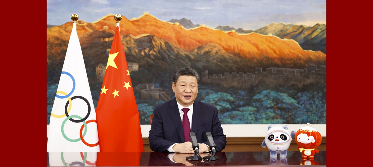 China fará seu melhor para que Jogos Olímpicos de Inverno sejam "organizados, seguros e esplêndidos", diz Xi