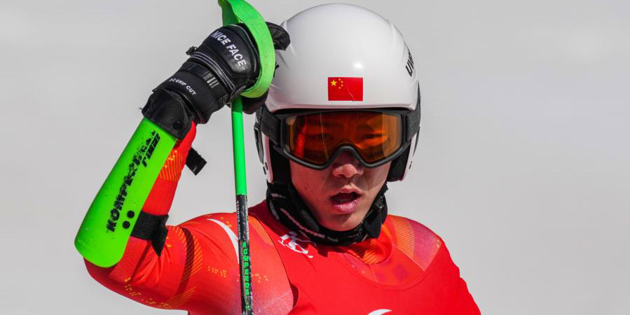 Liang Jingyi conquista ouro em super-G masculino de pé nos Jogos Paralímpicos de Inverno de 2022