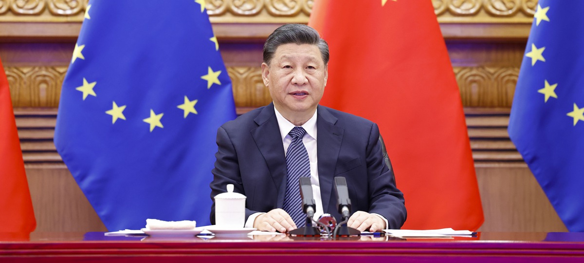 Xi pede que China e UE adicionem fatores estabilizadores ao mundo turbulento