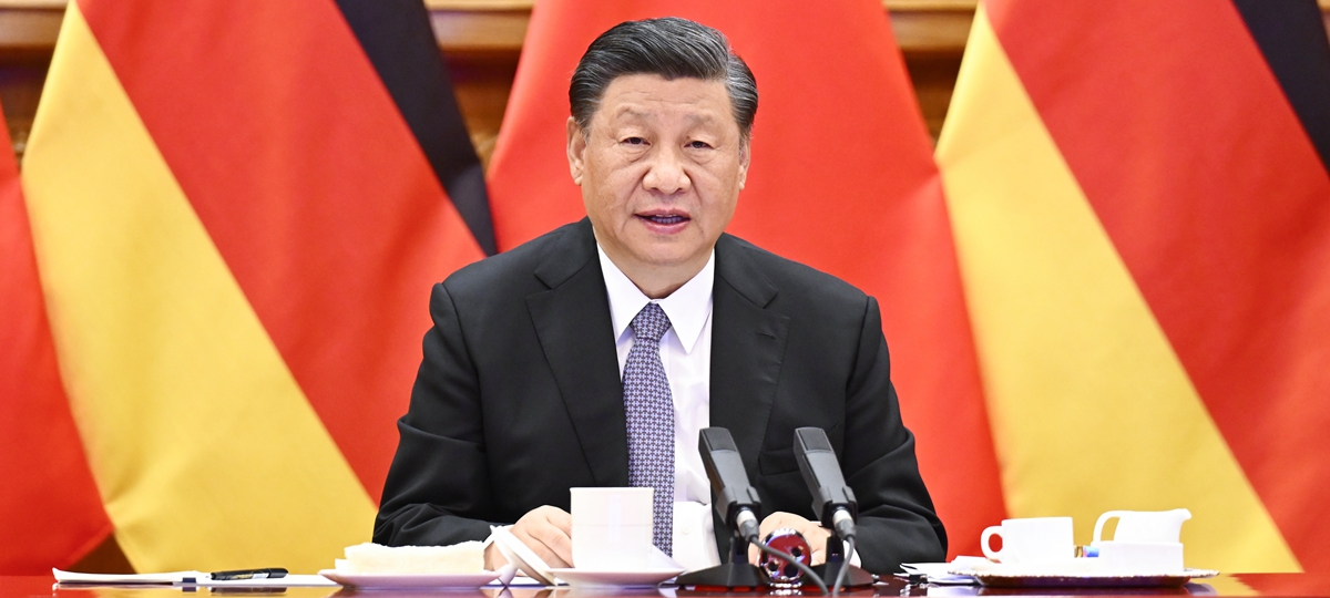 Xi pede que China e Alemanha aproveitem melhor papel estabilizador, construtivo e orientador dos laços