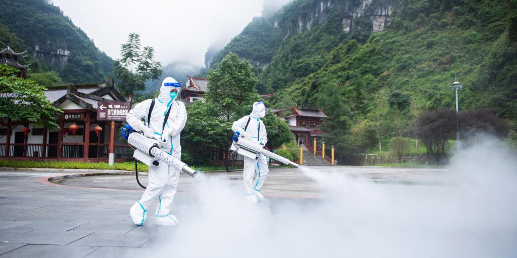 Cidade chinesa de Zhangjiajie se prepara para reabertura