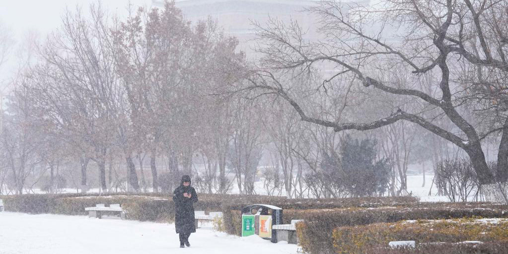 Paisagens de neve ao redor da China