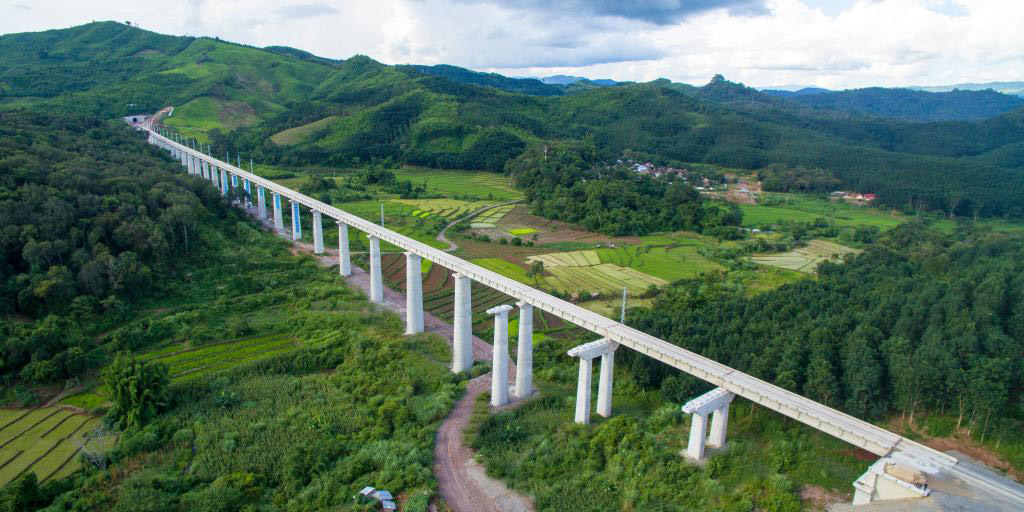 Destaque: Ferrovia China-Laos, uma ferrovia verde