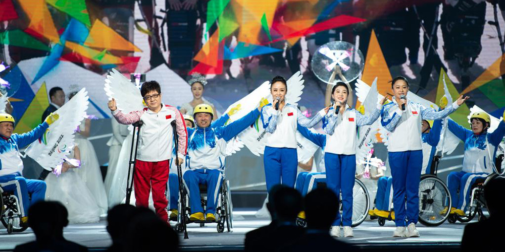 Beijing celebra 100 dias para início dos Jogos Paraolímpicos de 2022