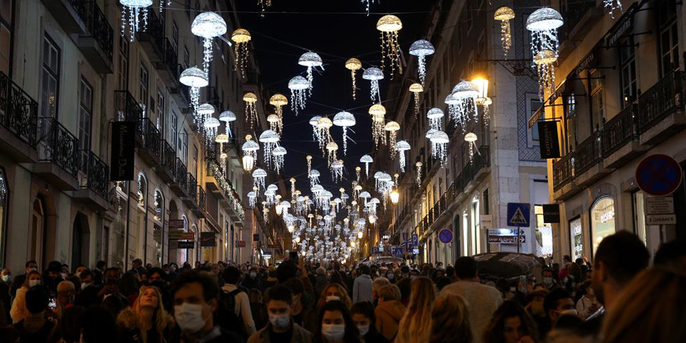 Lisboa acende luzes de Natal