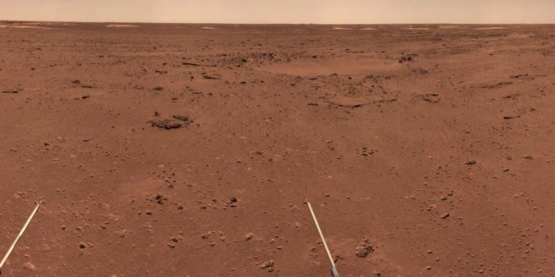 China revela novas fotos de Marte no Ano Novo