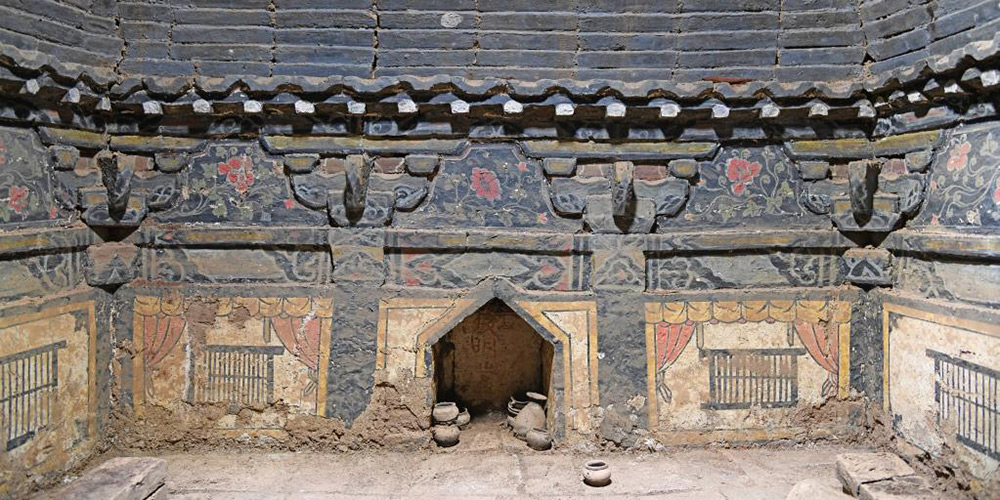 Câmaras tumulares e murais da Dinastia Ming são descobertos em Shanxi