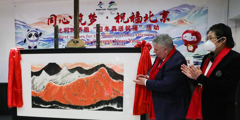 Comunidade chinesa na Bélgica envia votos de sucesso para os Jogos Olímpicos de Inverno de Beijing