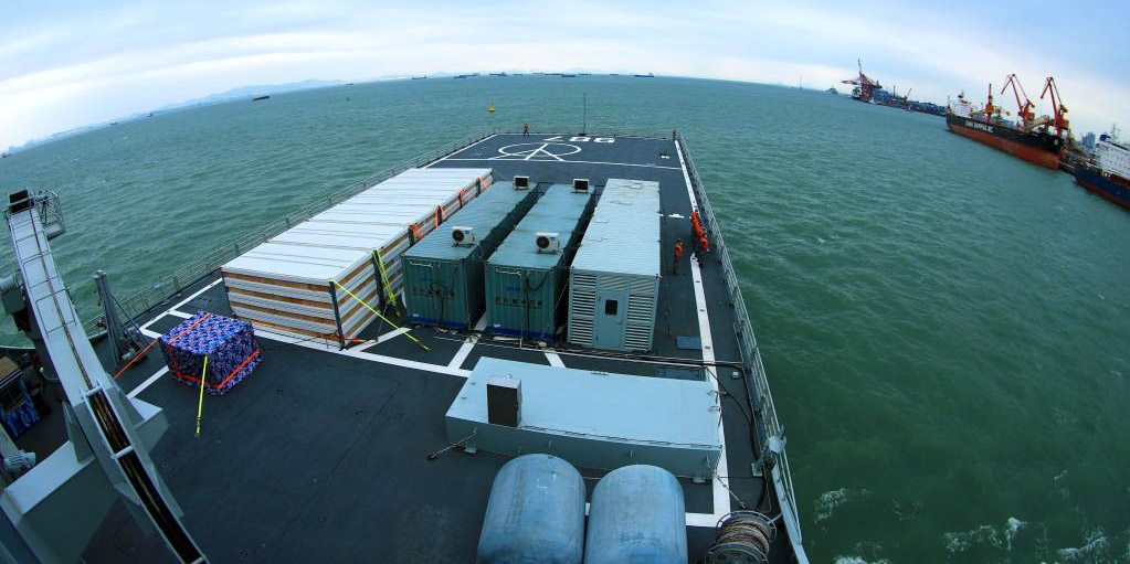 Navios da marinha chinesa com suprimentos de alívio partem para Tonga