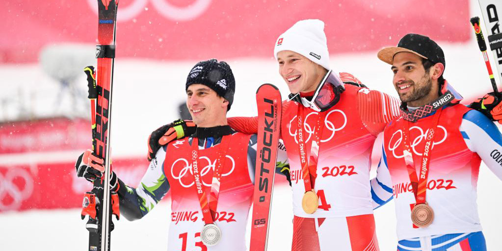 Marco Odermatt ganha ouro no slalom gigante masculino em Beijing 2022
