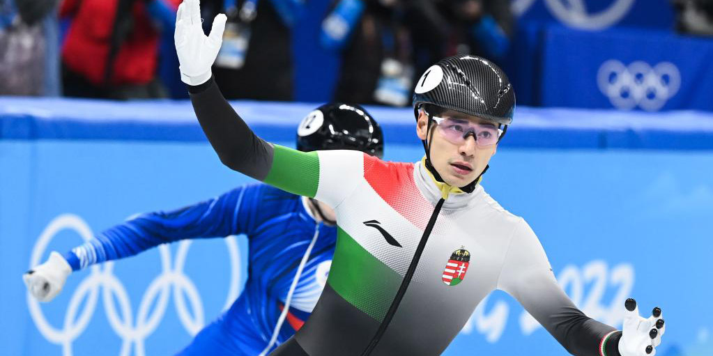 Húngaro Liu Shaoang conquista ouro nos 500m masculinos em pista curta em Beijing 2022