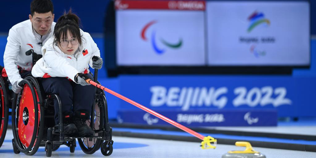 China registra 1ª vitória no curling em cadeira de rodas em Beijing 2022