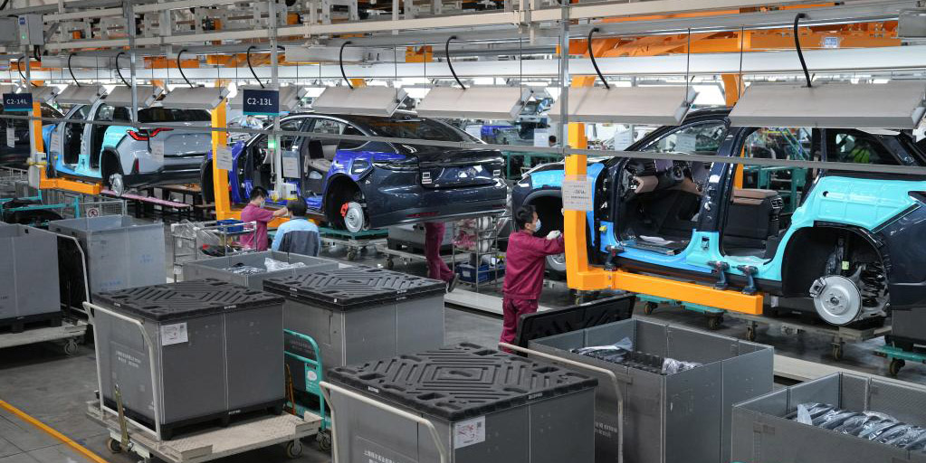 Base de fabricação da NIO em Hefei retoma produção gradualmente