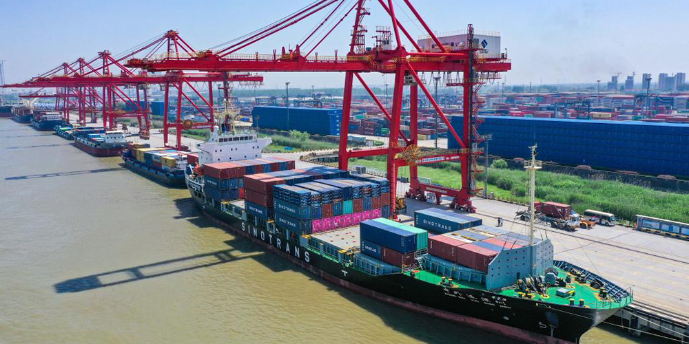 Grupo Jiangsu Port garante estabilidade da cadeia industrial e de abastecimento